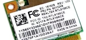 Realtek RTL8852AE WiFi 6 802.11ax PCIe Adapter